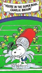 cover You're in the Super Bowl, Charlie Brown!