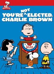 cover You're Not Elected, Charlie Brown